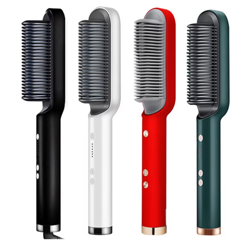 Escova Alisadora 5 em 1 - StraightBrush Pro®