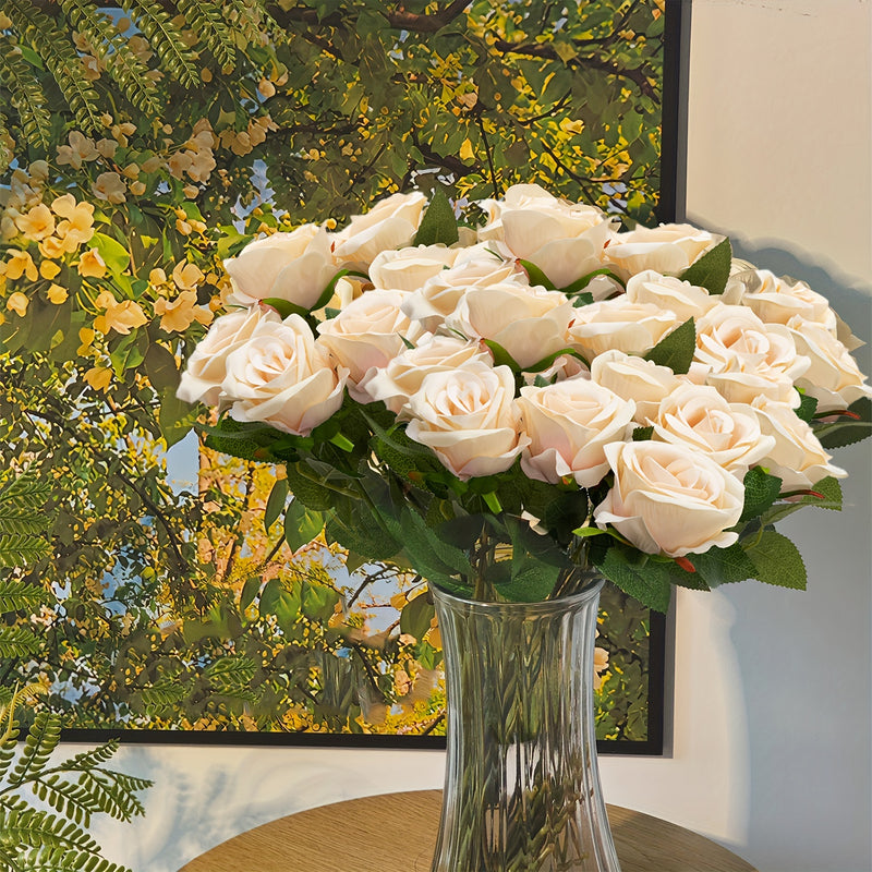 Buquê de 10 Rosas Eternas Presente Namorados - Infinity Bloom®
