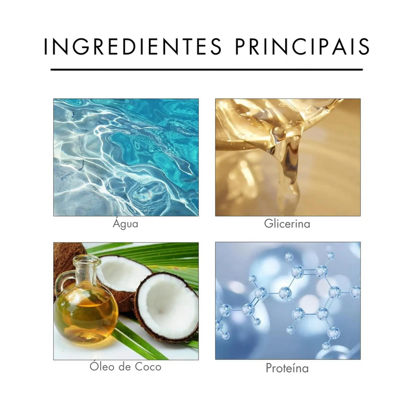 Máscara Mágica de Tratamento Capilar - Shiny Hair Keratin®