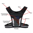 Colete de Corrida Refletivo Aether Run - Segurança e Agilidade