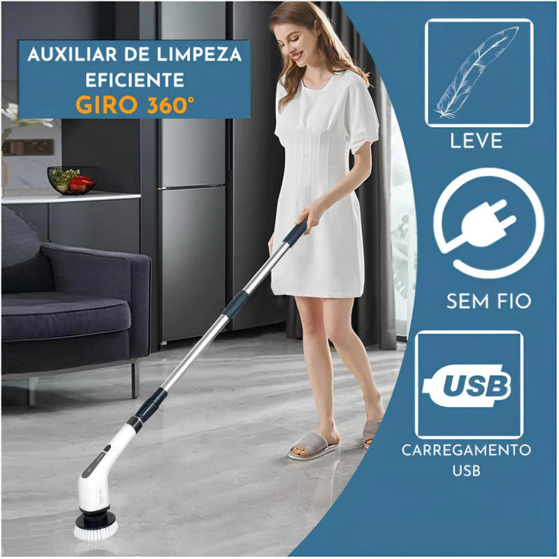Esfregão Elétrico 9 em 1 - UltraClean®