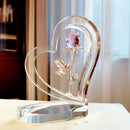 Rosa Eterna De Cristal Decoração Romântica Crystal Bloom®  - Presente Namorados