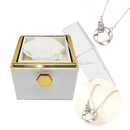 Caixinha Rosa Eterna com Colar Presente Namorados - Etern Love®