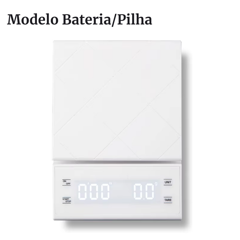 Balança Digital de Alta Precisão com Timer - TimeScale®