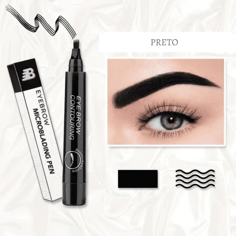 Caneta de Sobrancelha Fio a Fio a Prova D'água - Full Effect Eyebrow®