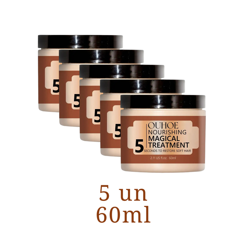 Máscara Mágica de Tratamento Capilar - Shiny Hair Keratin®