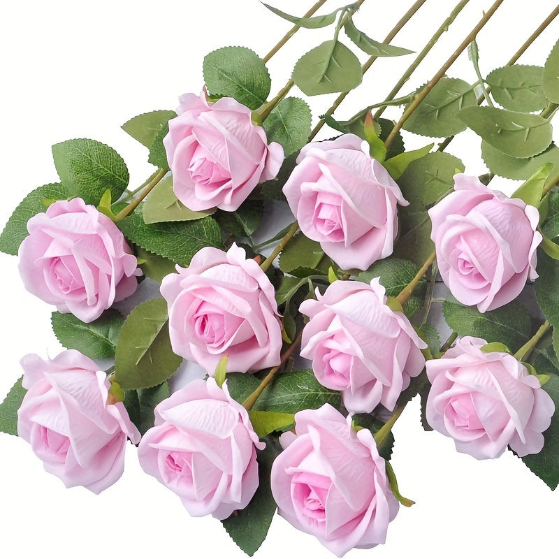 Buquê de 10 Rosas Eternas Presente Namorados - Infinity Bloom®