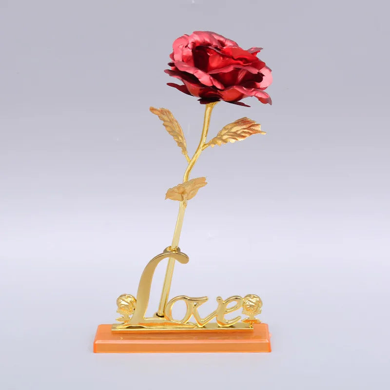 Rosa Eterna Encantada Presente Namorados - I ♡ You®