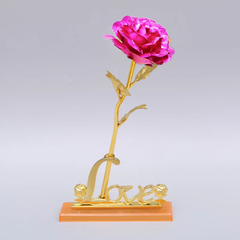 Rosa Eterna Encantada Presente Namorados - I ♡ You®