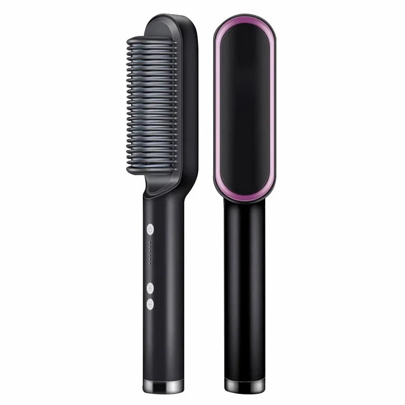 Escova Alisadora 5 em 1 - StraightBrush Pro®