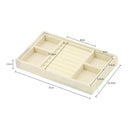 Porta Jóias Organizador Elegante de Veludo  - VelvetJewel®