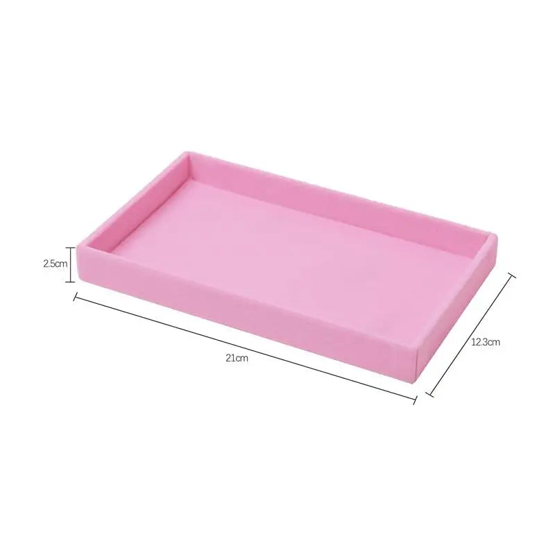 Porta Jóias Organizador Elegante de Veludo  - VelvetJewel®