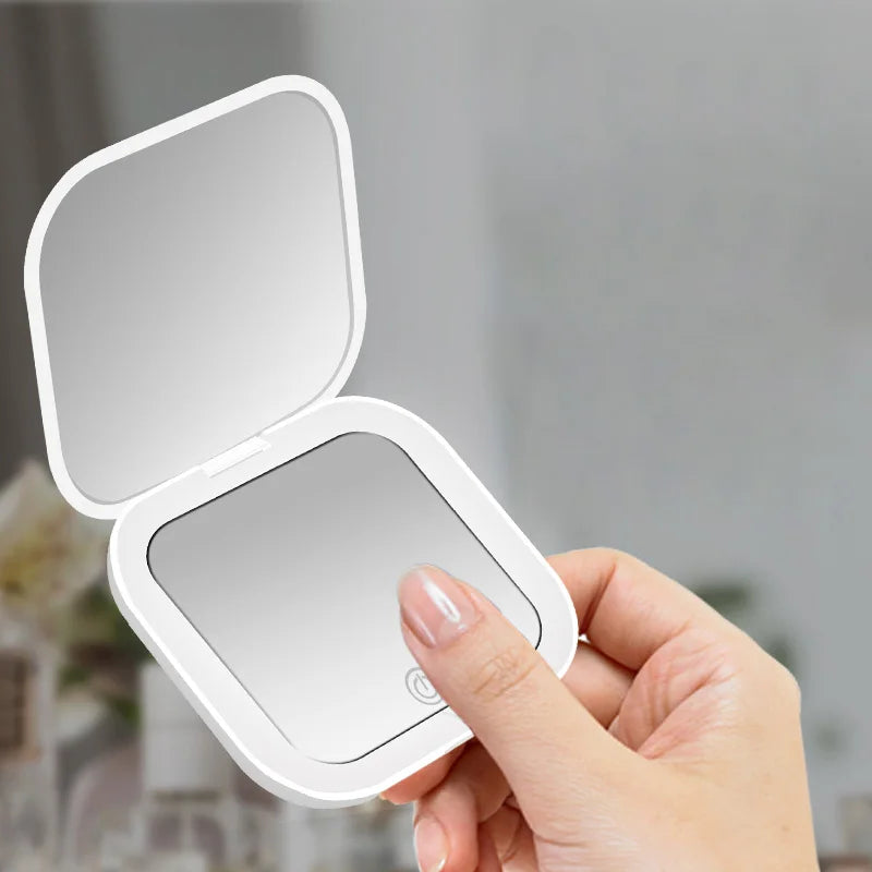 Espelho Pocket Mirror Glow - Compacto e Versátil