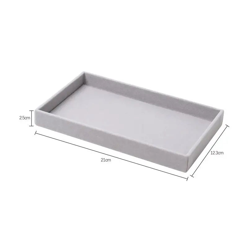 Porta Jóias Organizador Elegante de Veludo  - VelvetJewel®
