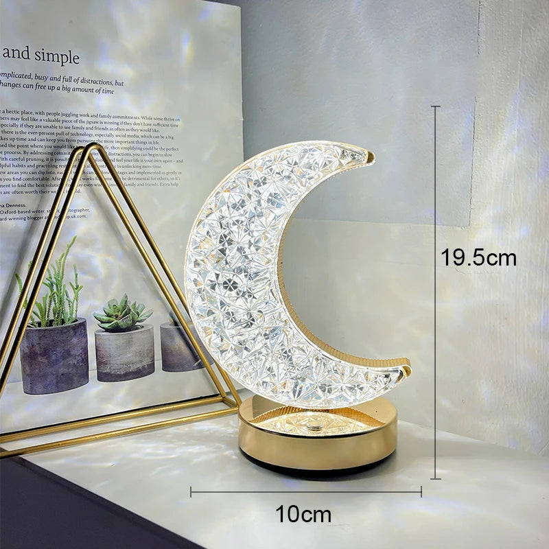Abajur LED Sofisticado e Elegante - Elipse Cristal®