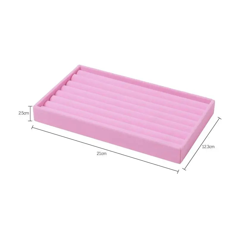 Porta Jóias Organizador Elegante de Veludo  - VelvetJewel®