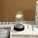 Rosa Brilhante com Cúpula Romântica Presente Namorados - Magic Rose®