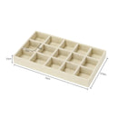 Porta Jóias Organizador Elegante de Veludo  - VelvetJewel®