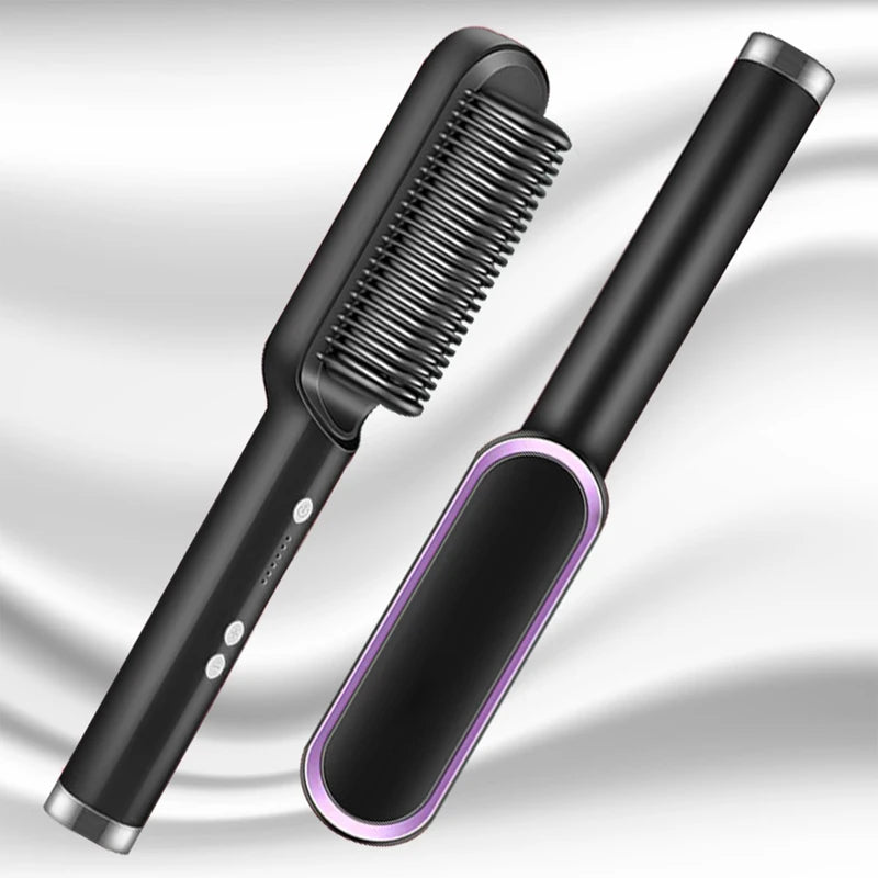 Escova Alisadora 5 em 1 - StraightBrush Pro®