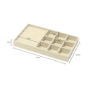 Porta Jóias Organizador Elegante de Veludo  - VelvetJewel®