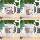 Caneca Fofa Casal Presente Namorados - CuteMug®