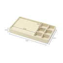 Porta Jóias Organizador Elegante de Veludo  - VelvetJewel®