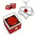 Colar Rosa Eterna Conquista Corações – Charm Eterno®