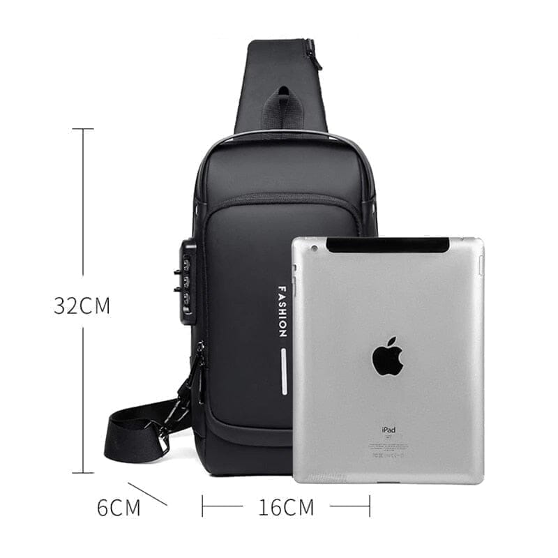 Mochila Anti-Furto com Senha USB - Slim Bag®