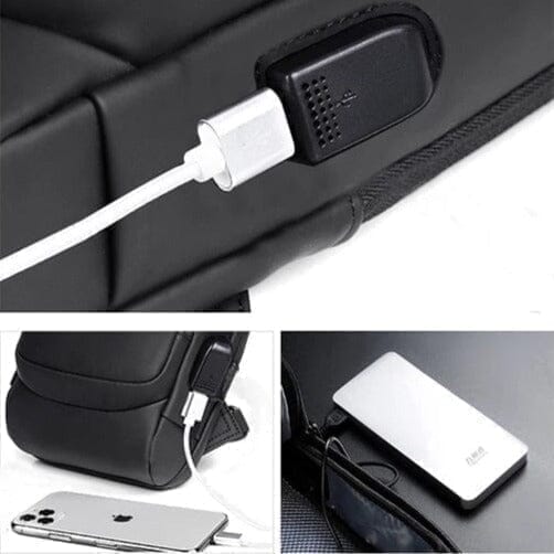 Mochila Anti-Furto com Senha USB - Slim Bag®