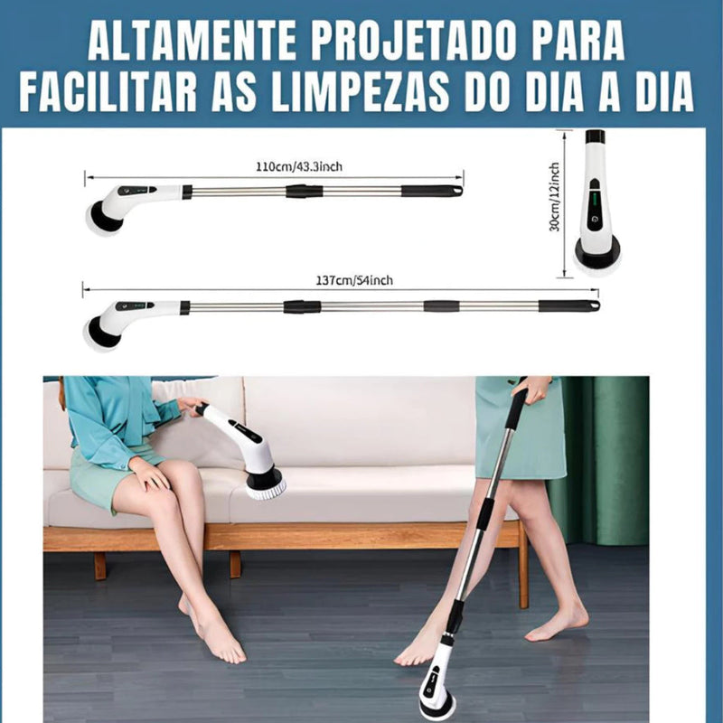 Esfregão Elétrico 9 em 1 - UltraClean®