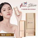 Base Coreana Stick K-Skin 3 em 1 - Protege, hidrata e camufla