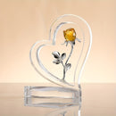 Rosa Eterna De Cristal Decoração Romântica Crystal Bloom®  - Presente Namorados