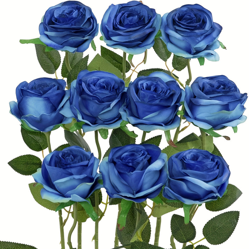 Buquê de 10 Rosas Eternas Presente Namorados - Infinity Bloom®