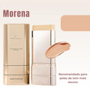 Base Coreana Stick K-Skin 3 em 1 - Protege, hidrata e camufla